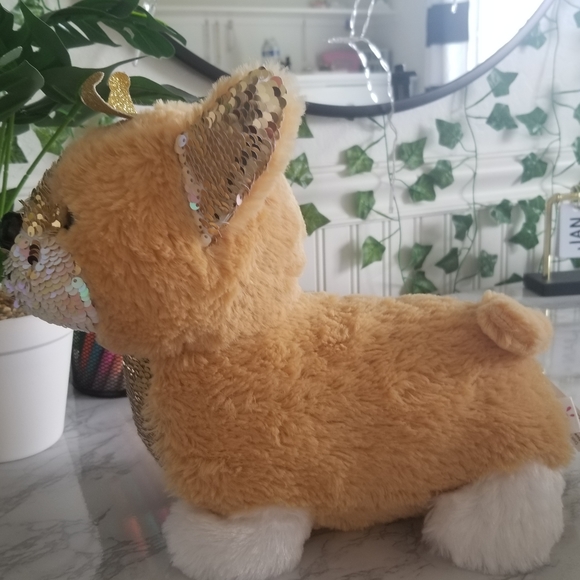 Rare Justice Dog Flip Sequence Plush - Picture 6 of 6